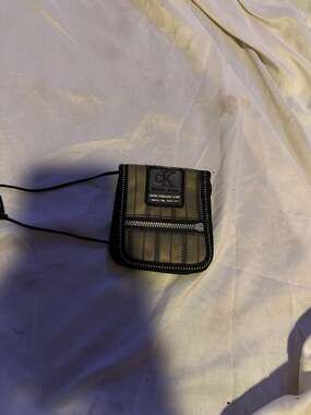 Calvin Klein Special Construction Series M04-41 Neck Wallet Travel Pouch